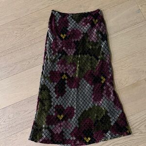 Floral Patterned MOSCHINO Women's Skirt